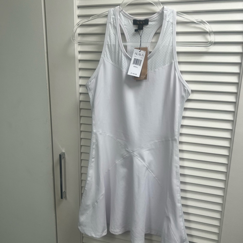 Tennis dress in white